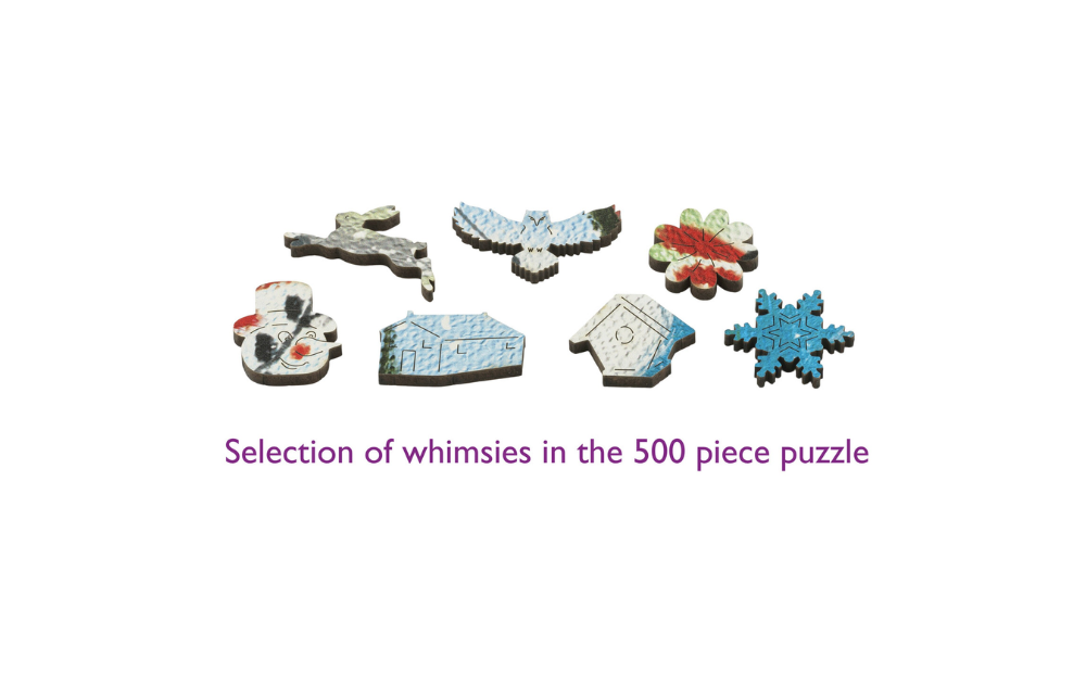 Wooden Jigsaw - Midwinter 500 piece puzzle by Wentworth - The Jigsaw Cellar