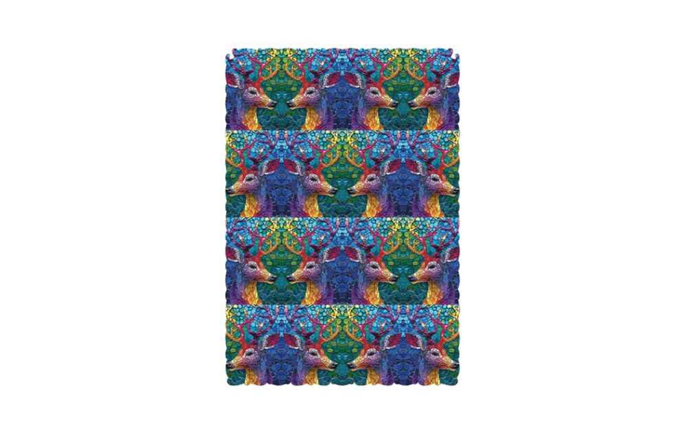 Wentworth extra difficult stag jigsaw puzzle with vibrant colours and intricate designs for challenging fun