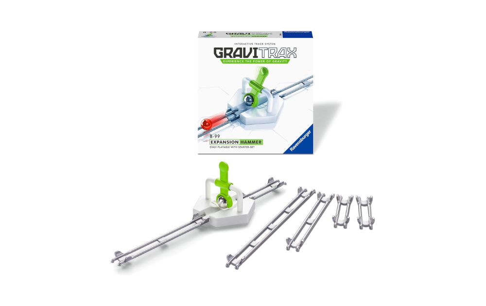 Gravitrax Expansion Hammer game accessory set for innovative marble runs, perfect for Gravitrax Expansion Hammer purchase.