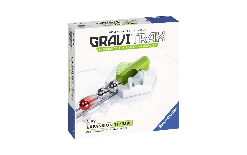 Gravitrax Expansion Tiptube interactive game piece for building custom marble tracks