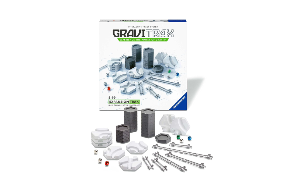 Gravitrax Expansion Trax set including track pieces and marbles for creative gameplay