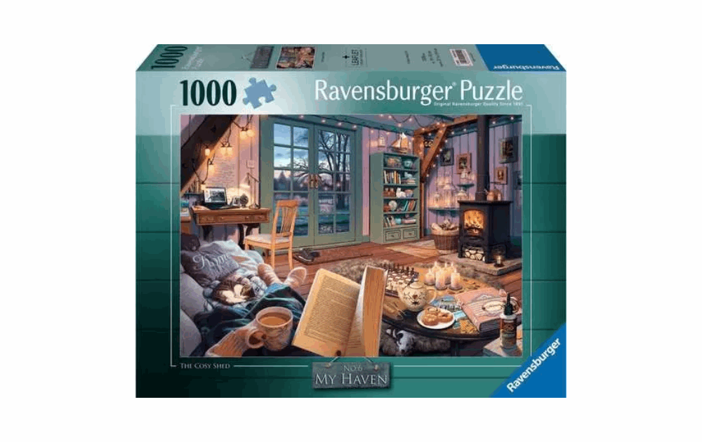 The Cosy Shed (My Haven 6) 1000 Piece Puzzle by Ravensburger