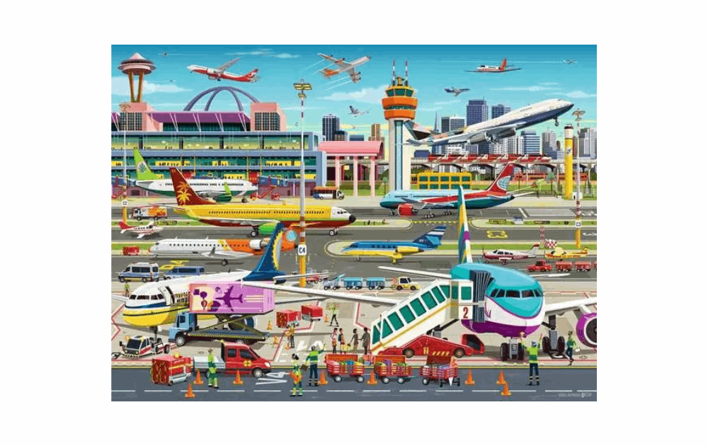 Airport Central 150XXL piece puzzle by Ravensburger