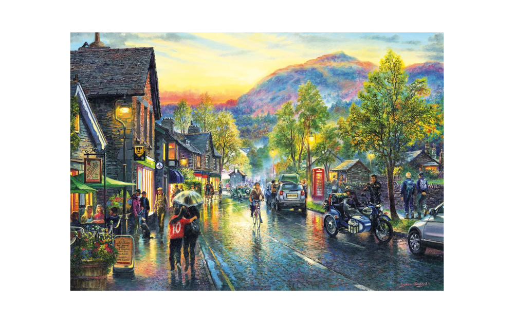 Jigsaw - Grasmere by Twilight 500 Piece Jigsaw Puzzle by Gibsons