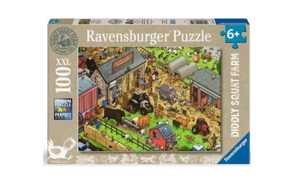 Diddly Squat Farm 100XXL Piece Jigsaw Puzzle by Ravensburger