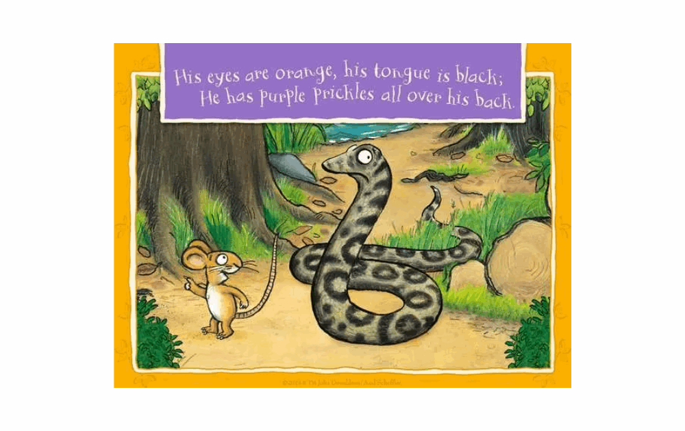 Gruffalo Ravensburger puzzle featuring lovable characters and vibrant illustrations for children's enjoyment