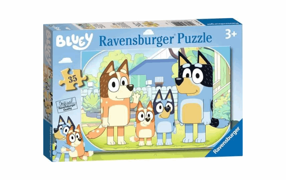 Bluey Family Time 35 pieces puzzle by Ravensburger - The Jigsaw Cellar