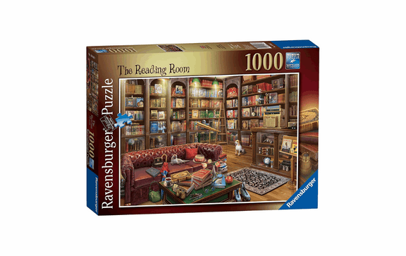 Ravensburger Reading Room Puzzle - 1000 Piece Jigsaw | The Jigsaw Cellar