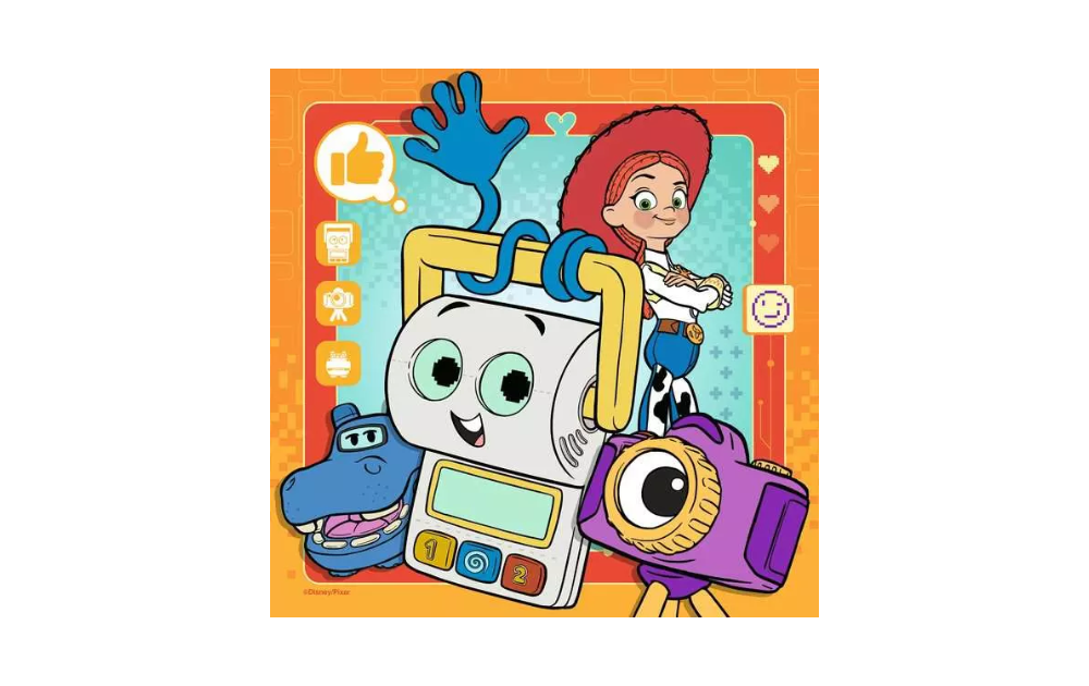 Toy Story 5 3 x 49 Piece Jigsaw Puzzles by Ravensburger featuring characters and fun scenes
