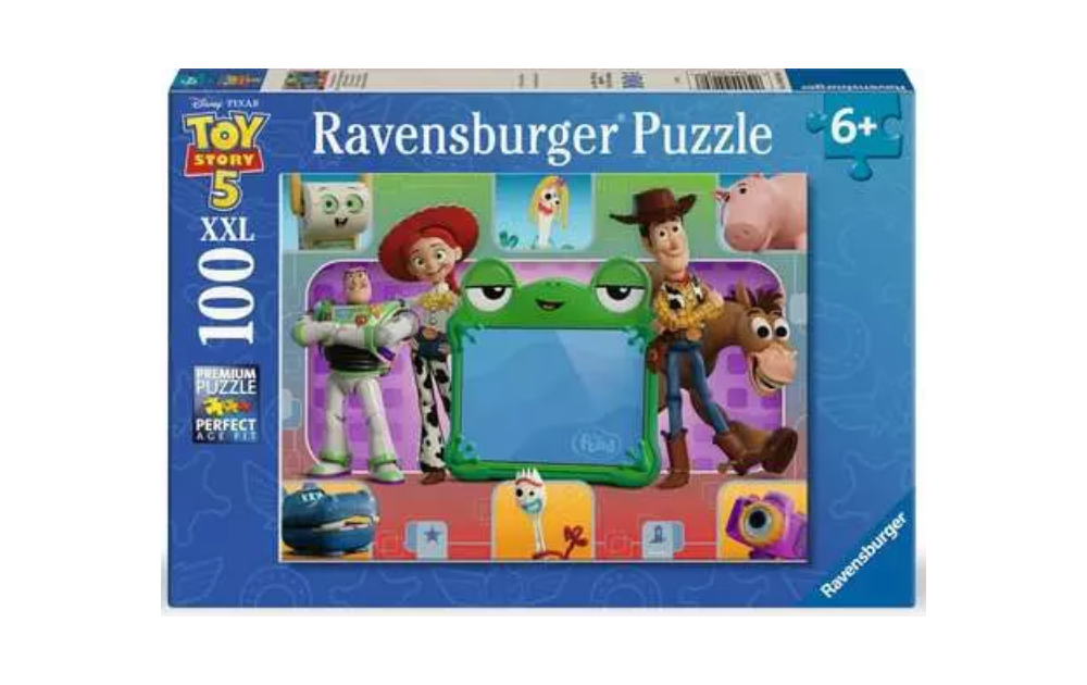 Toy Story 5 We've Got Skills 100XXL Piece Jigsaw Puzzle by Ravensburger featuring iconic characters
