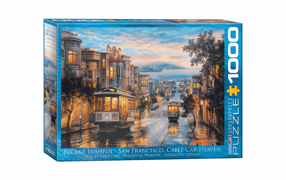 San Francisco Cable Car Heaven 1000 piece puzzle by Eurographics - The Jigsaw Cellar