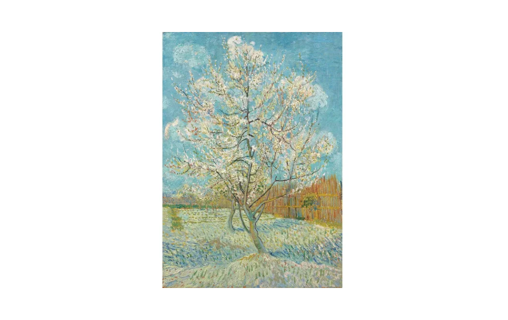 Wentworth 40 piece jigsaw featuring a detailed image of a blossoming tree in a serene landscape