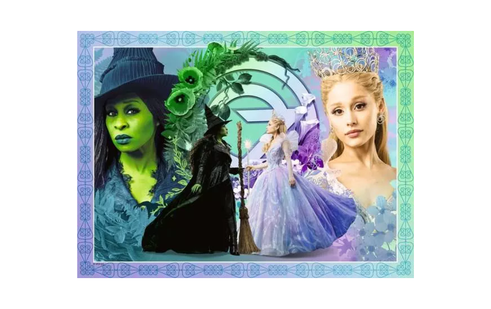 Ravensburger Wicked 2 jigsaw puzzle 100XXL pieces featuring iconic characters and vibrant colours